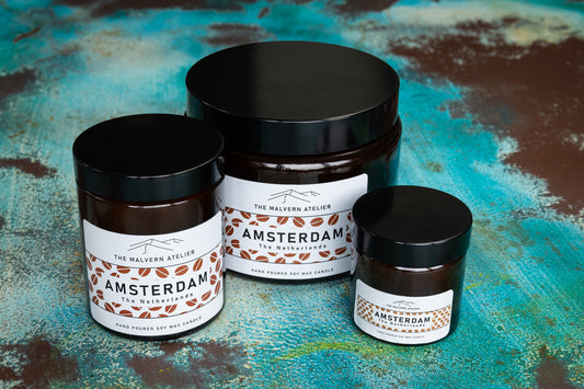 AMSTERDAM HAND POURED SOY WAX CANDLE